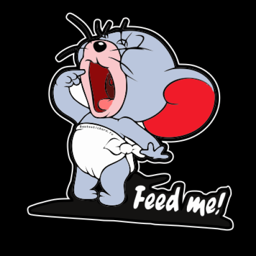 Sticker Feed Me 5 Sticker Feed Me 5